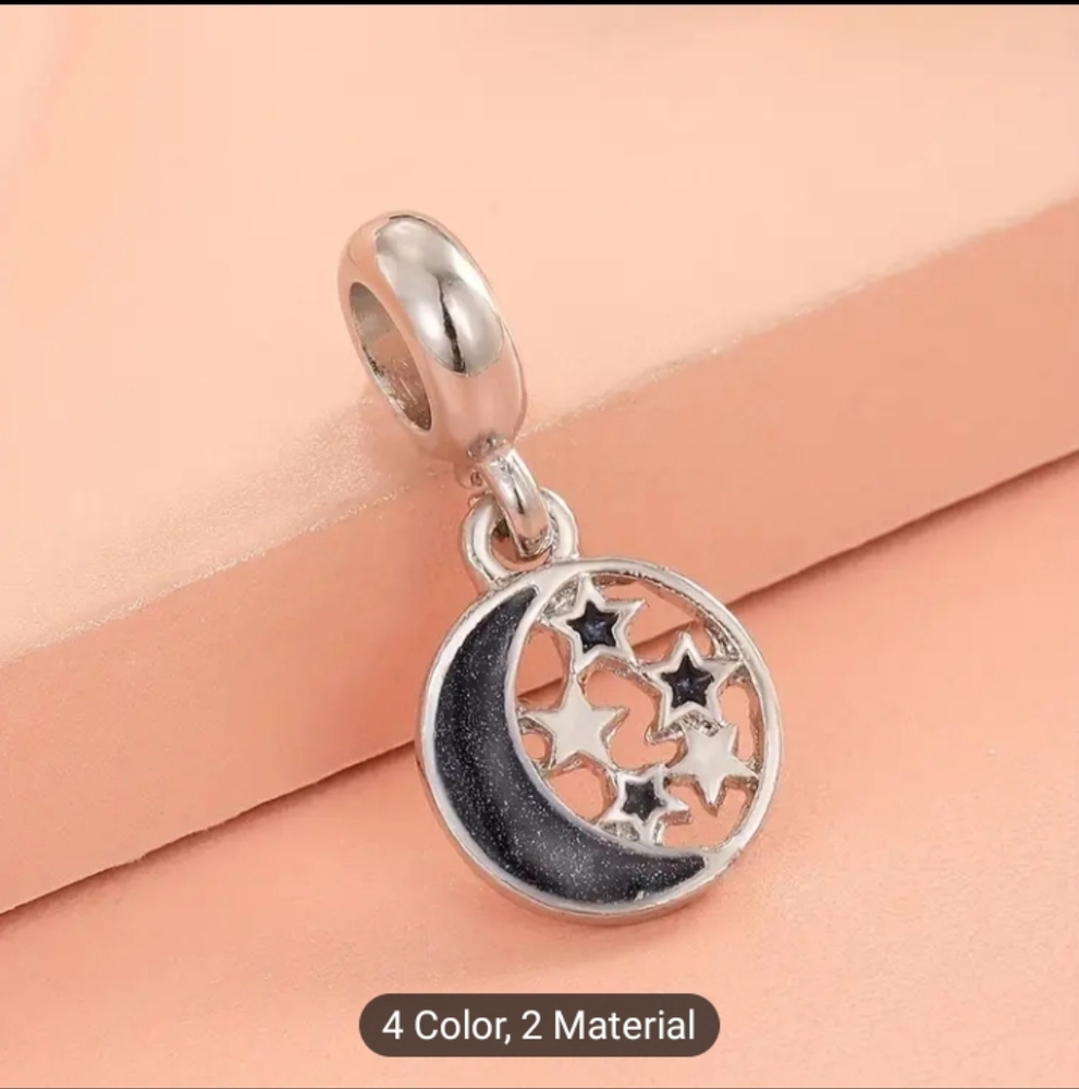 Moon & Stars charm